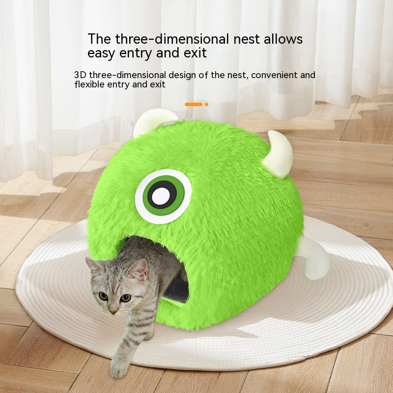 KFX-5799229 Electrically Heated Plush Cat Litter Pad for Pets Up to 15 Pounds - 50x65cm
