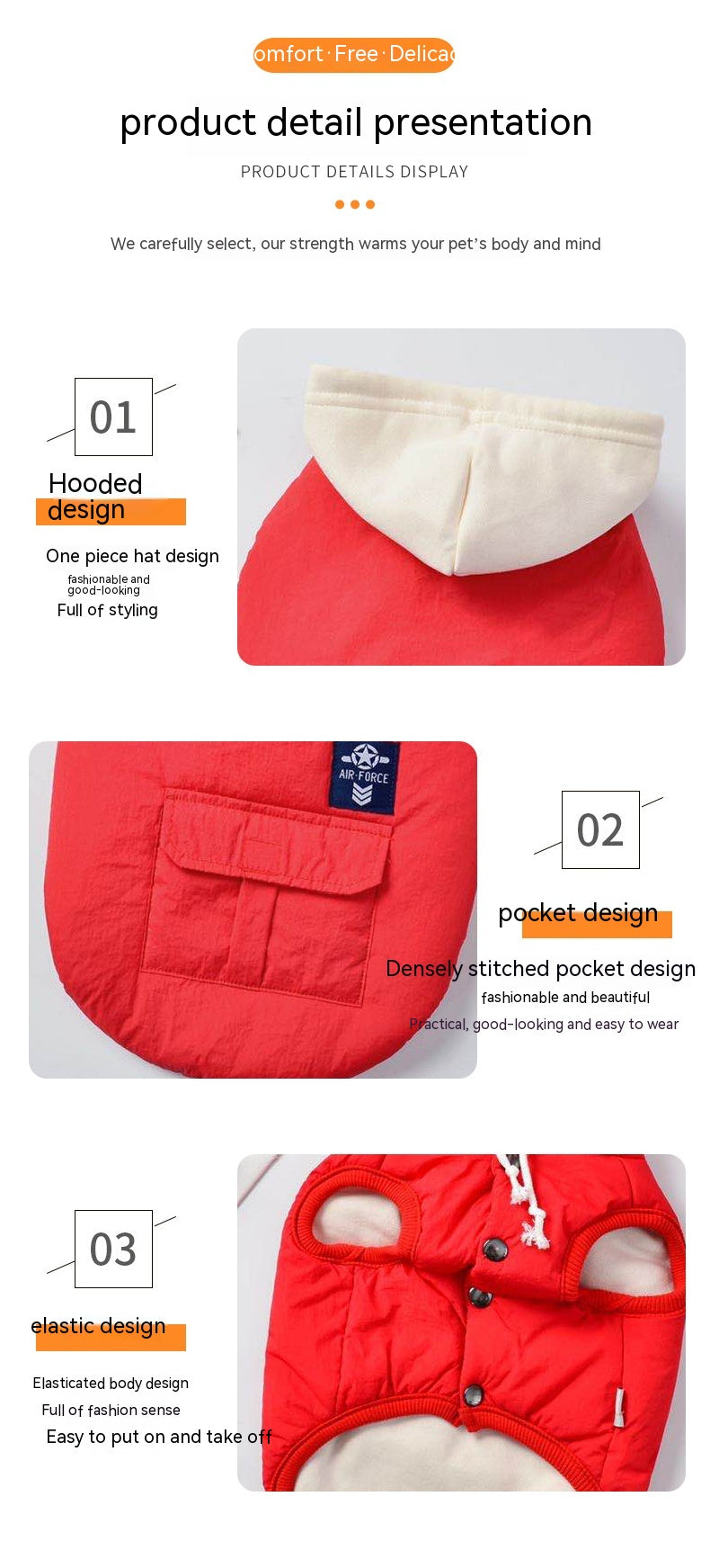 KFX-5799357 Casual Cotton Vest for Dogs - Available in Black, Red, and Pink, Sizes S to XXL