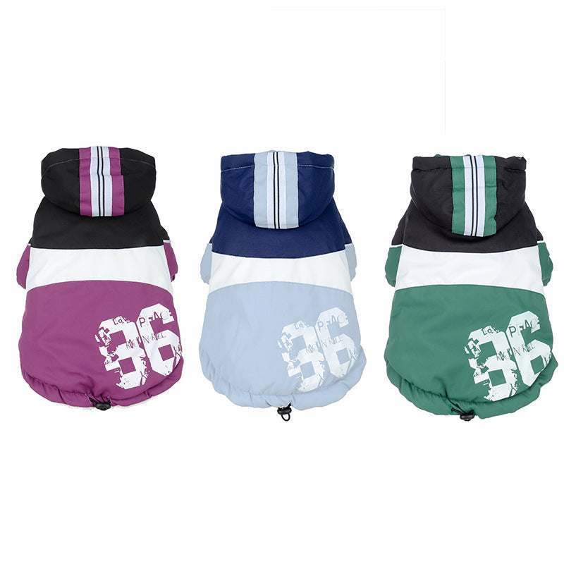 KFX-5799613 Cozy Casual Polyester Pet Clothing for Autumn and Winter