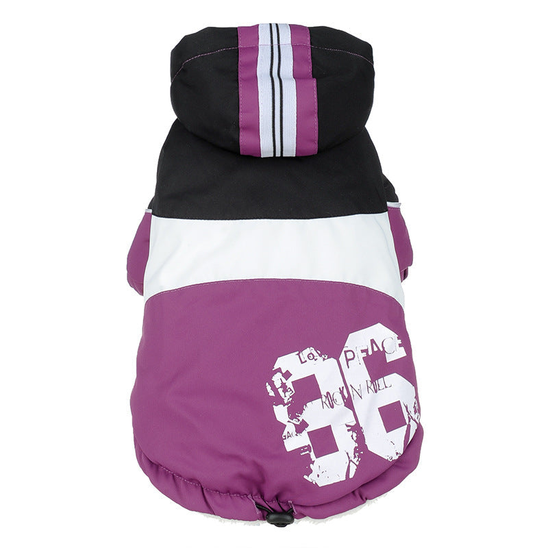 KFX-5799613 Cozy Casual Polyester Pet Clothing for Autumn and Winter