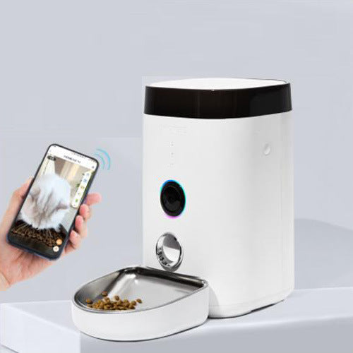 KFX-5801149 Smart Automatic Pet Feeder for Dogs and Cats, Multiple Colors Available, 6L and 3.6L Capacity