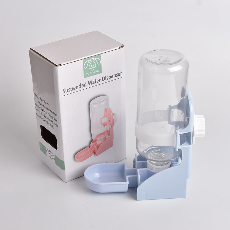 KFX-5806781 Pet Automatic Drinking Fountain - Multifunctional Water Dispenser in Blue, Pink, and White, PP Material