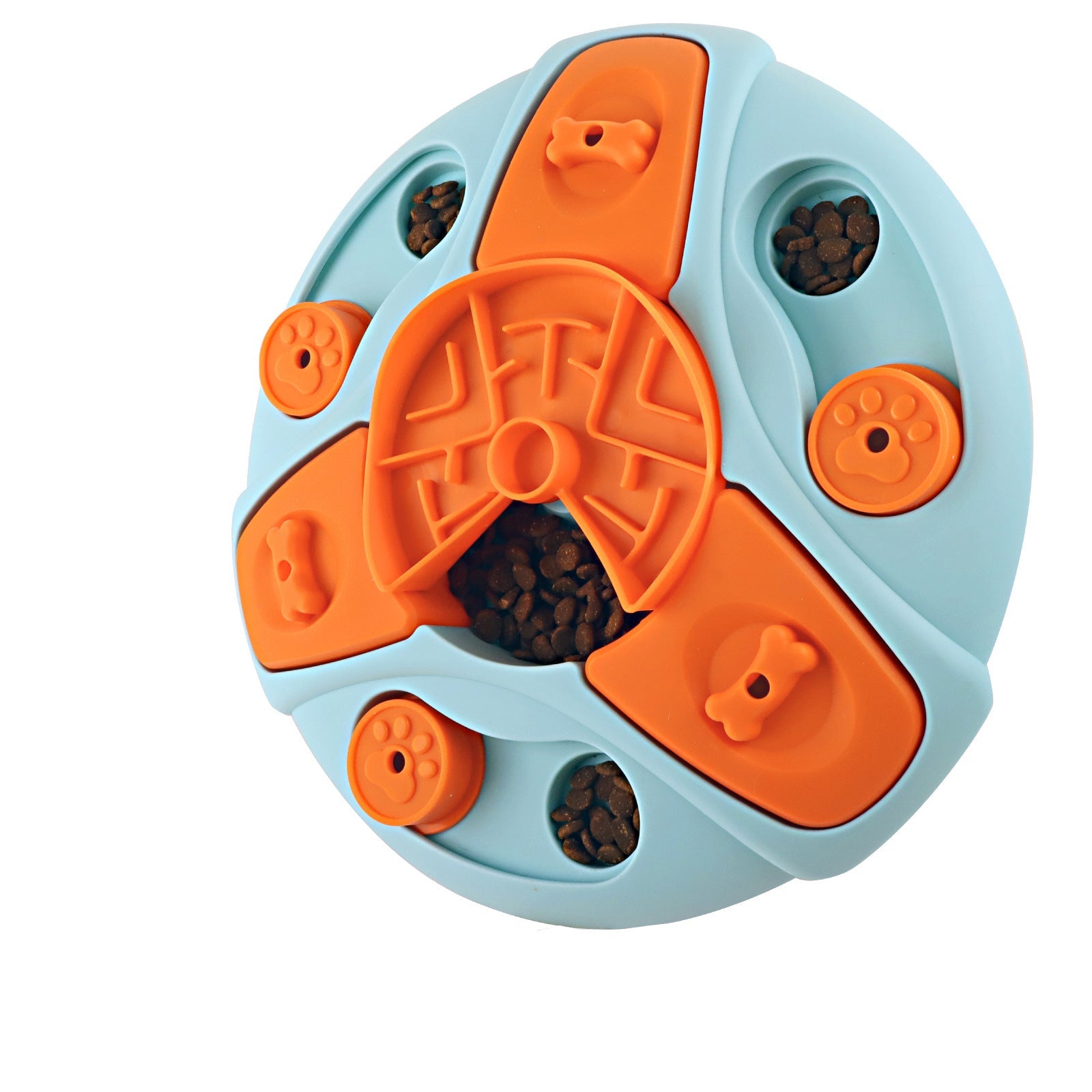 KFX-5808189 Interactive Dog Puzzle Feeder Toy for Cognitive Development and Reduced Destructive Behaviors