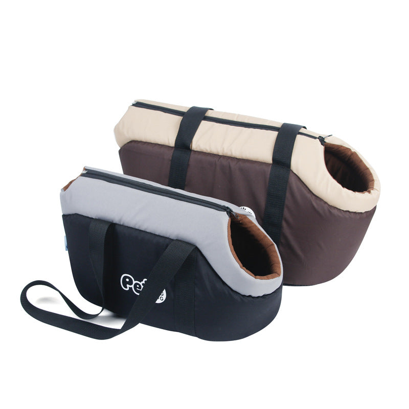 KFX-5812925 Portable Winter Dog Bag - Warm and Cozy Oxford Cloth for Small and Large Pets