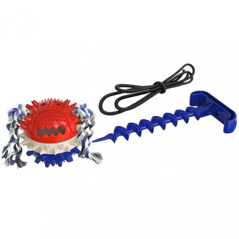 KFX-5817277 Outdoor Dog Ground Nail with Tying Rope for Enhanced Traction and Stability