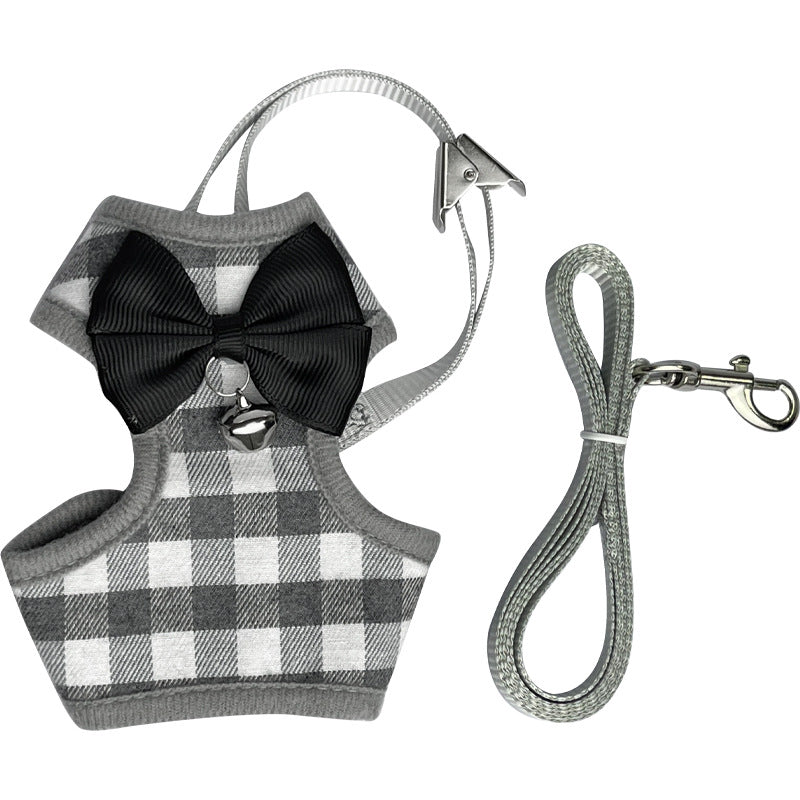 KFX-5821501 Adjustable Anti-Slip Pet Traction Vest with 1.2m Rope in Various Colors