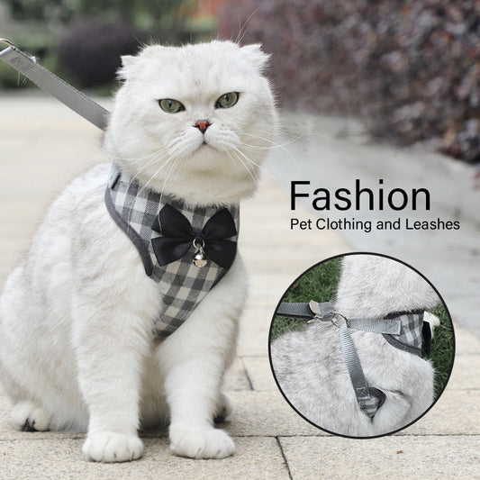 KFX-5821501 Adjustable Anti-Slip Pet Traction Vest with 1.2m Rope in Various Colors