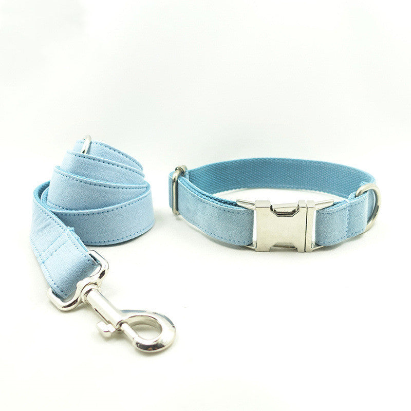 KFX-5824189 Light Blue Polyester Classic Traction Rope for Pets - XS to XL Sizes Available