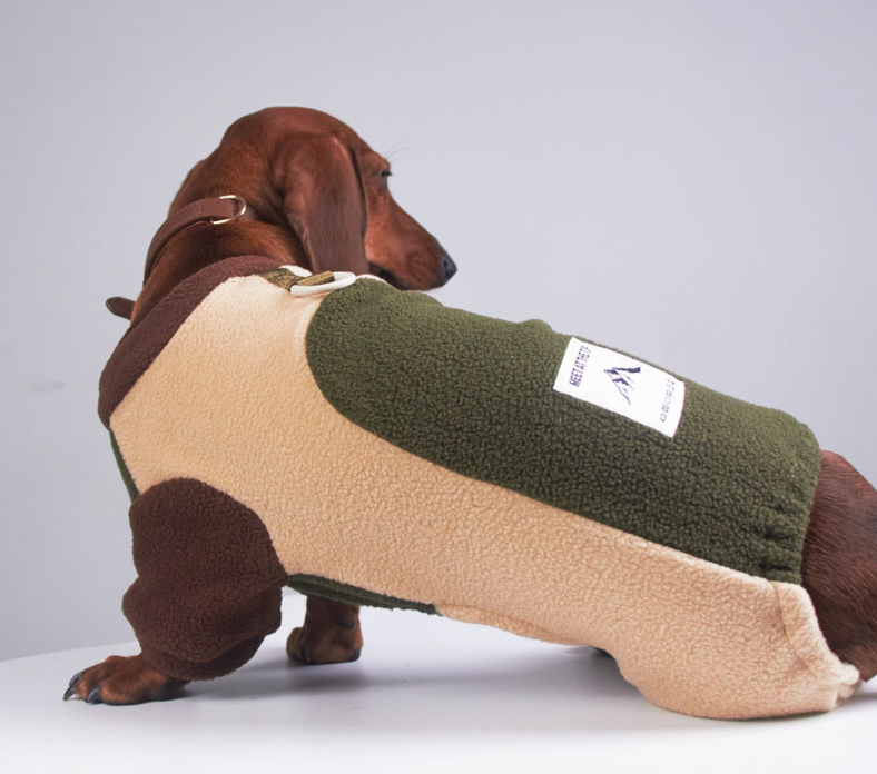 KFX-5826749 Thermal Grain Velvet Pet Clothing for Dogs and Cats – Warm Casual Outfit for Daily Use