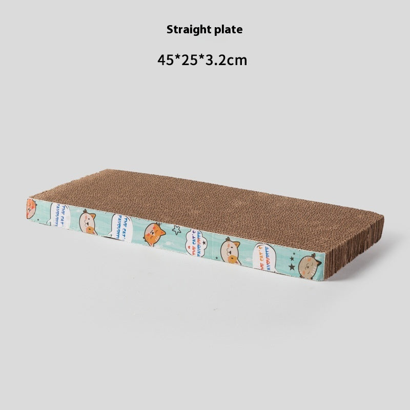 KFX-5828157 Cat Scratch Board - Corrugated Paper with Catnip, Various Fun Shapes