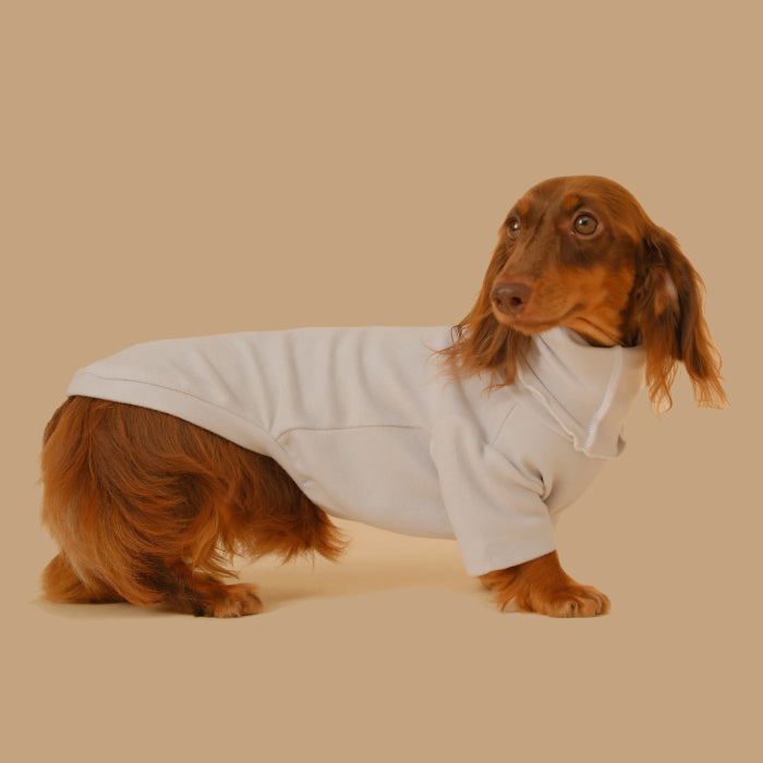 KFX-5830333 Casual Four-Legged Pet Coat for Dachshunds - Available in Red, Gray, Green, Silver