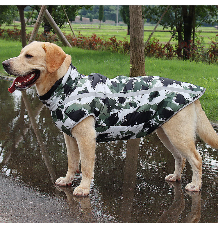 KFX-5832125 Warm Casual Dog Clothes Made of Polyester and PP Cotton for All Breeds