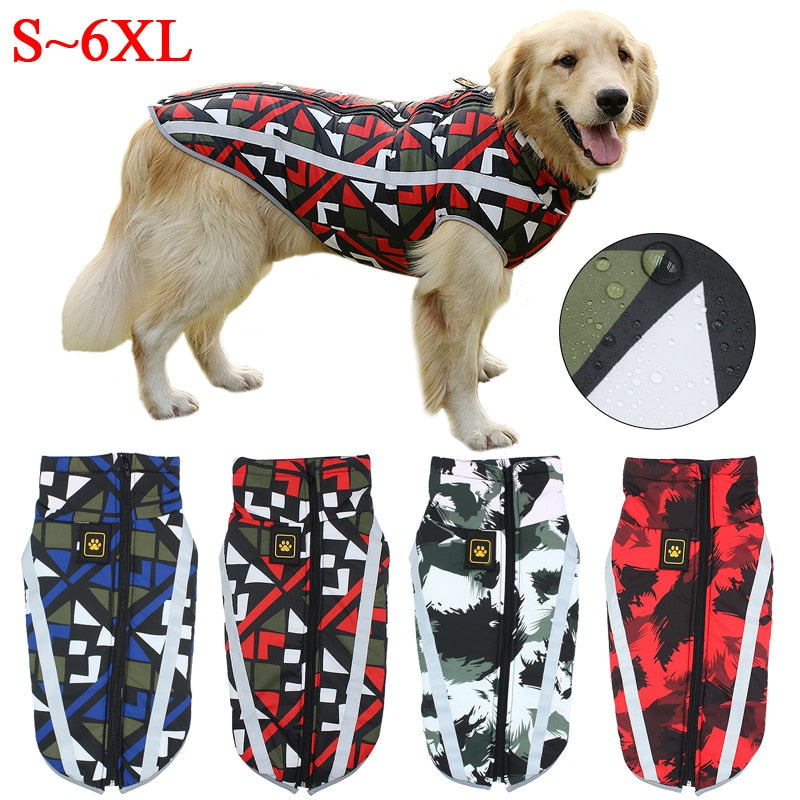 KFX-5832125 Warm Casual Dog Clothes Made of Polyester and PP Cotton for All Breeds