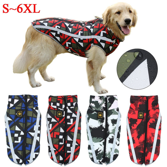 KFX-5832125 Warm Casual Dog Clothes Made of Polyester and PP Cotton for All Breeds