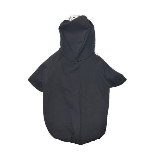 KFX-5838269 Cotton Leisure Dog Clothes for Spring and Autumn in Black
