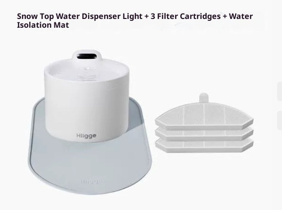 KFX-5839549 Smart Wireless Pet Water Dispenser with 24-Hour Water Quality Monitoring for Cats and Dogs