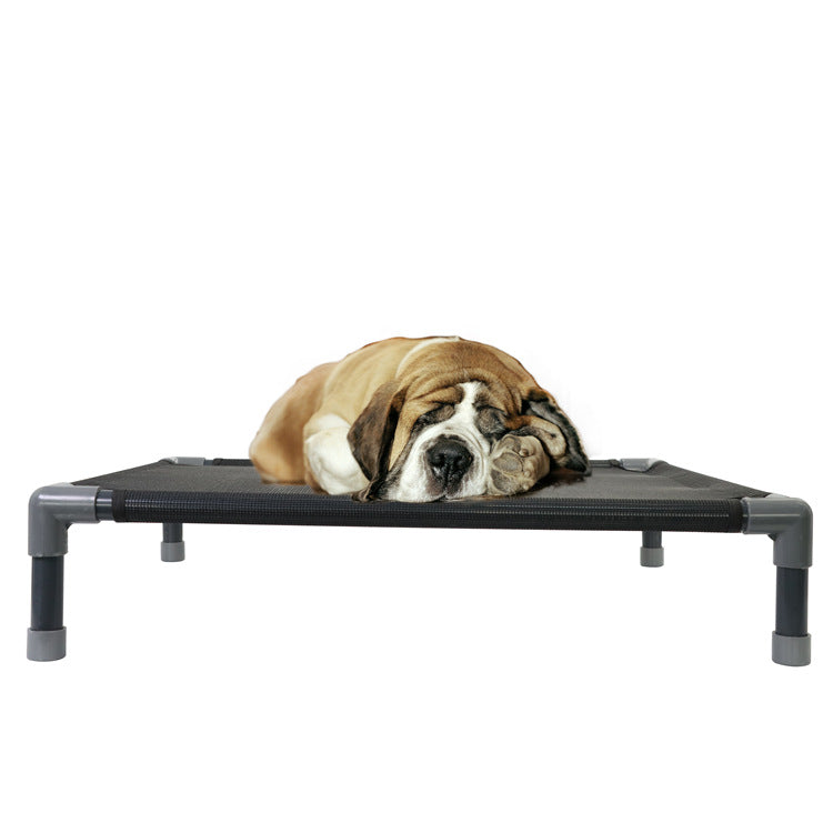 KFX-5840957 Moisture-Proof Detachable Pet Bed for Dogs and Cats - Black, 62x53x13 cm