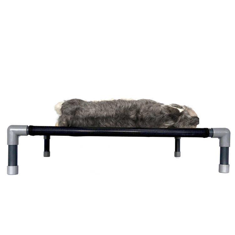 KFX-5840957 Moisture-Proof Detachable Pet Bed for Dogs and Cats - Black, 62x53x13 cm