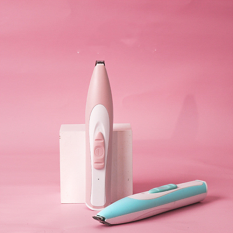 KFX-5845053 Pet Foot Hair Clipper - USB Rechargeable Grooming Shaver for Dogs and Cats