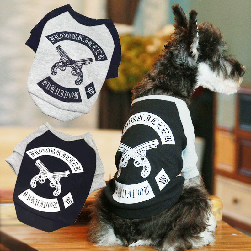 KFX-5847613 Cotton Teddy Dog T-Shirt for Small Breeds - Various Sizes Available