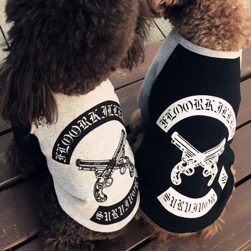KFX-5847613 Cotton Teddy Dog T-Shirt for Small Breeds - Various Sizes Available