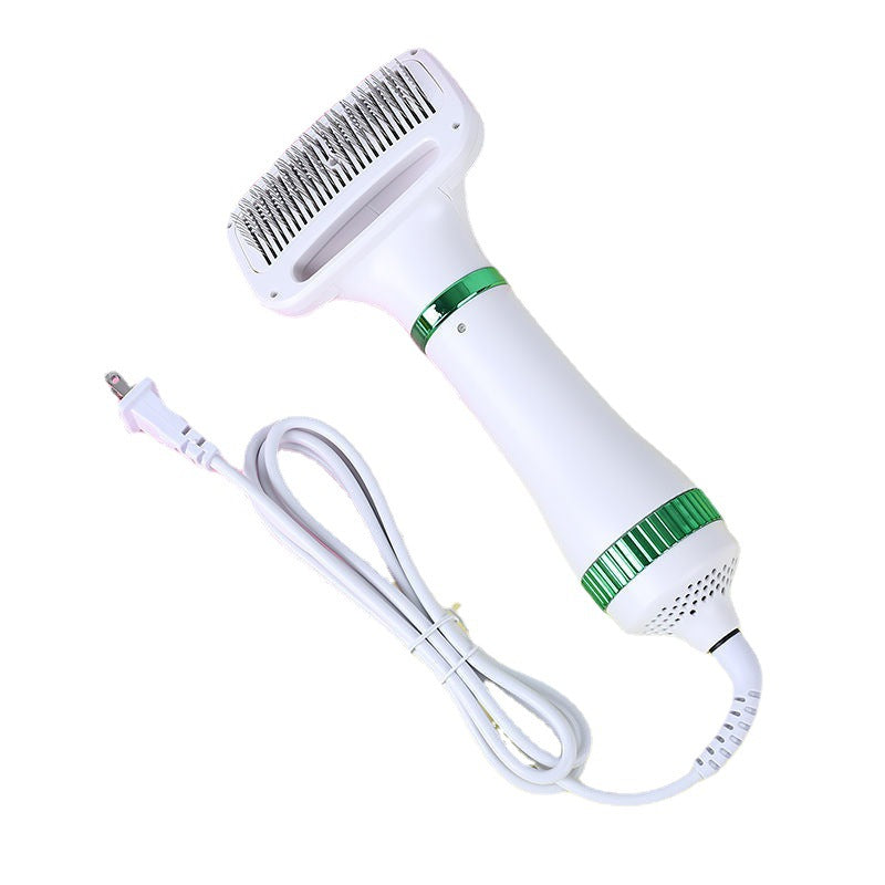 KFX-5850813 Pet Hair Dryer for Dogs and Cats - Integrated Hot Air Comb with Three Gear Adjustment