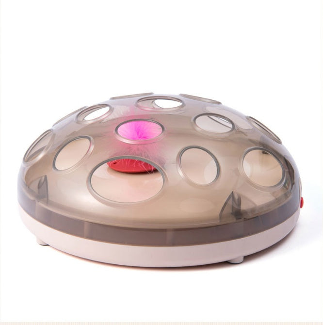 KFX-5855805 Magnetic Levitation Electric Cat Toy Carousel for Interactive Play and Training