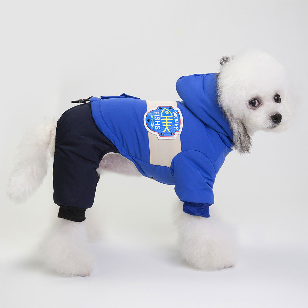KFX-5859389 Cozy Wool Dog Snow Coat for All Weather Protection