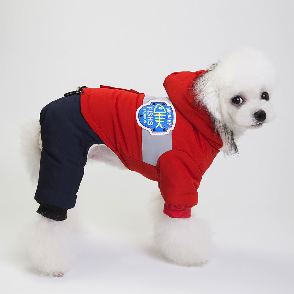 KFX-5859389 Cozy Wool Dog Snow Coat for All Weather Protection