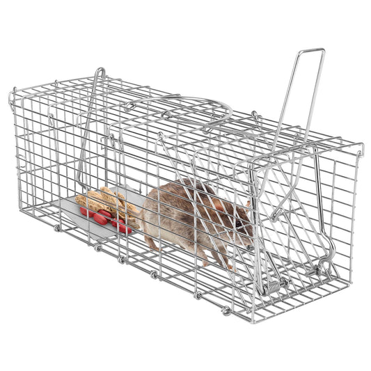 KFX-5860413 Humane and Reusable Mouse Trap - Safe for Families, Easy to Install, for Indoor/Outdoor Use
