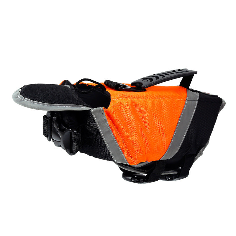 KFX-5861309 Pet Swimming Vest - Shark, Duck, & Mermaid Designs in Waterproof Nylon/Polyester