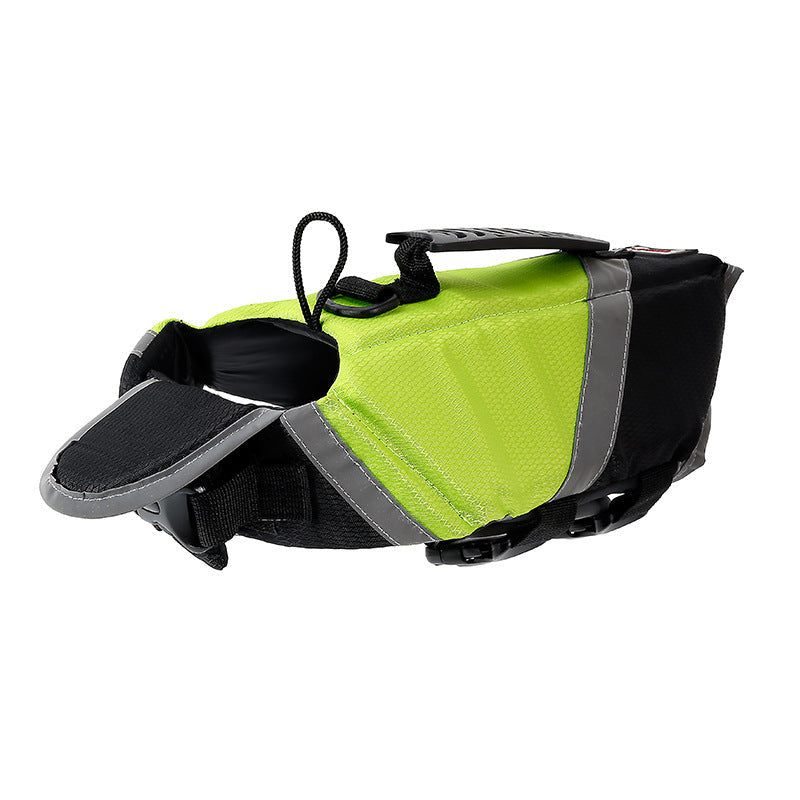 KFX-5861309 Pet Swimming Vest - Shark, Duck, & Mermaid Designs in Waterproof Nylon/Polyester