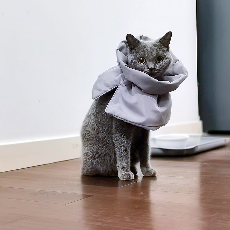 KFX-5862205 Adjustable Soft Cat Cone Collar for Recovery | Anti-Licking & Eating Friendly Design for Cats and Small Dogs