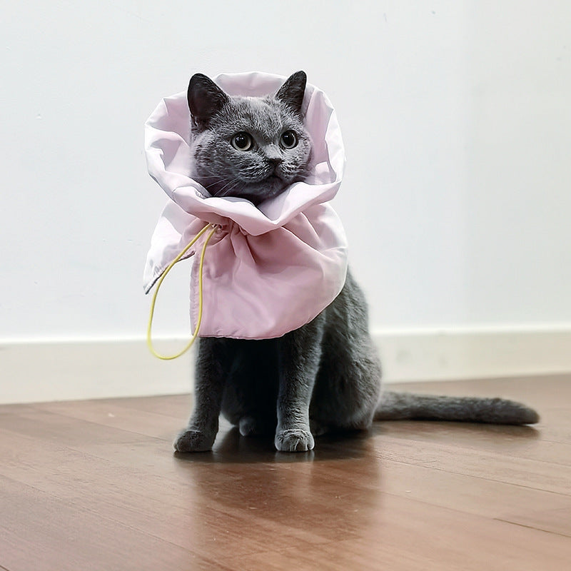 KFX-5862205 Adjustable Soft Cat Cone Collar for Recovery | Anti-Licking & Eating Friendly Design for Cats and Small Dogs