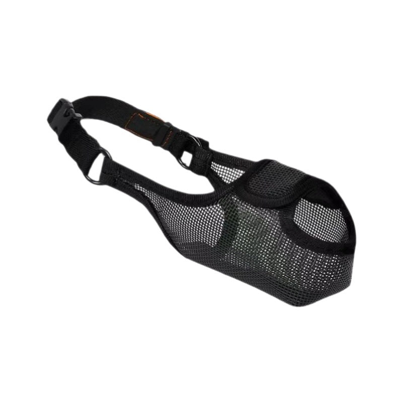 KFX-5863997 Breathable Mesh Dog Muzzle to Prevent Eating, Barking, and Biting