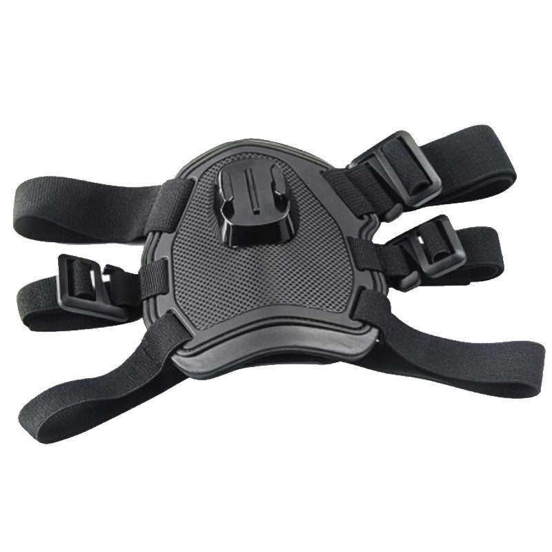 KFX-5870653 Dog Chest and Back Harness for GoPro Camera - Adjustable and Water-Washable Pet Mount
