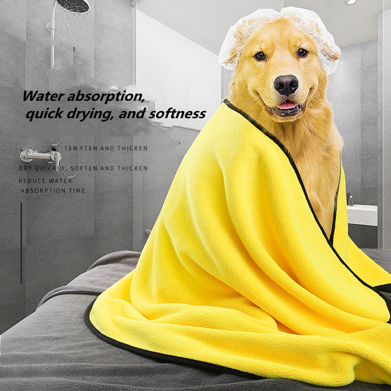 KFX-5873725 Quick-Drying Super Absorbent Microfiber Dog and Cat Towels in Various Sizes