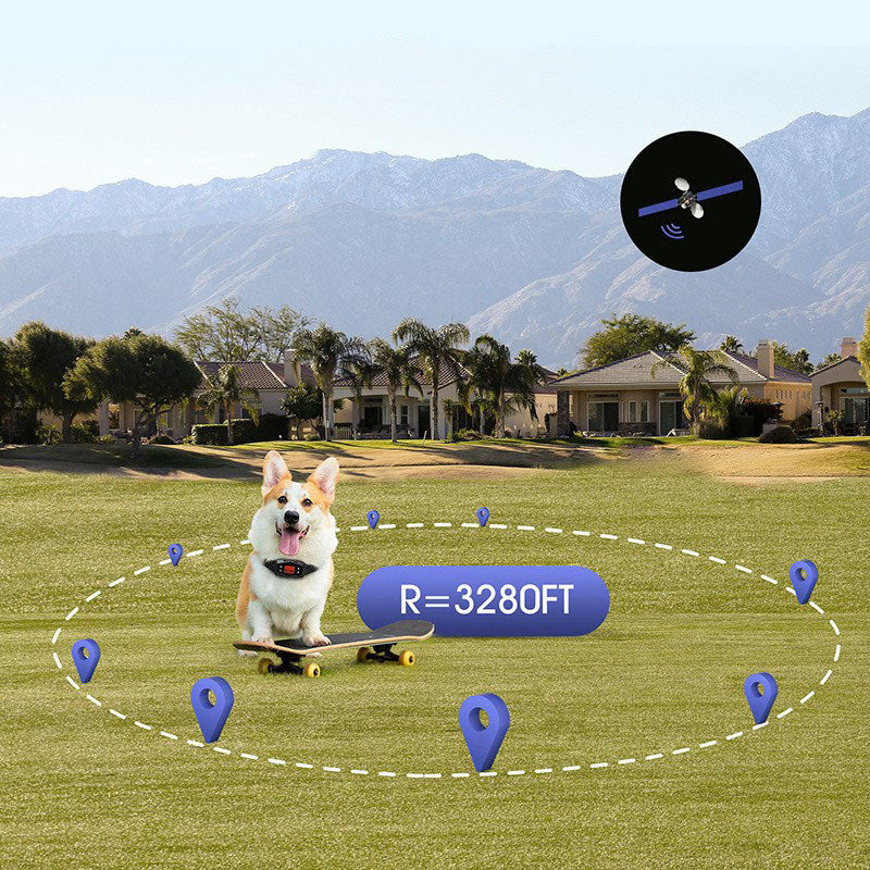 KFX-5874237 Intelligent GPS Positioning Wireless Outdoor Training Device - Black