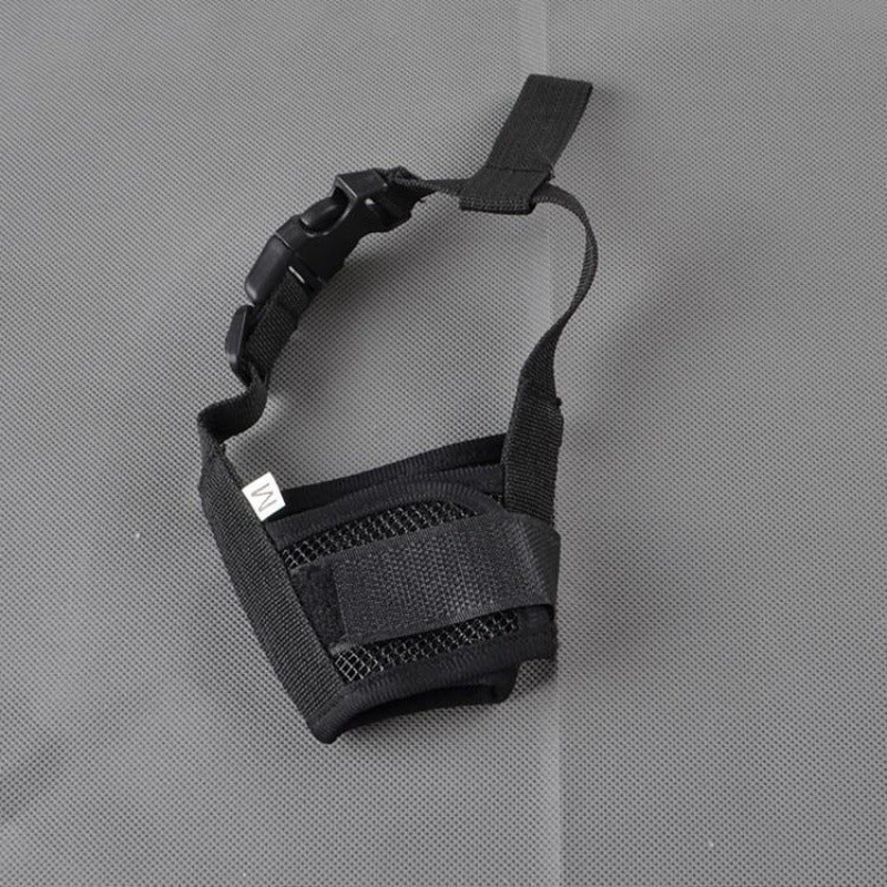 KFX-5875901 Adjustable Dog Muzzle for Safety and Comfort - Suitable for Biting, Barking, and Chewing