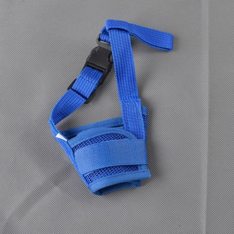 KFX-5875901 Adjustable Dog Muzzle for Safety and Comfort - Suitable for Biting, Barking, and Chewing