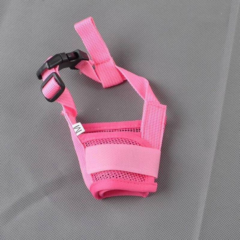 KFX-5875901 Adjustable Dog Muzzle for Safety and Comfort - Suitable for Biting, Barking, and Chewing