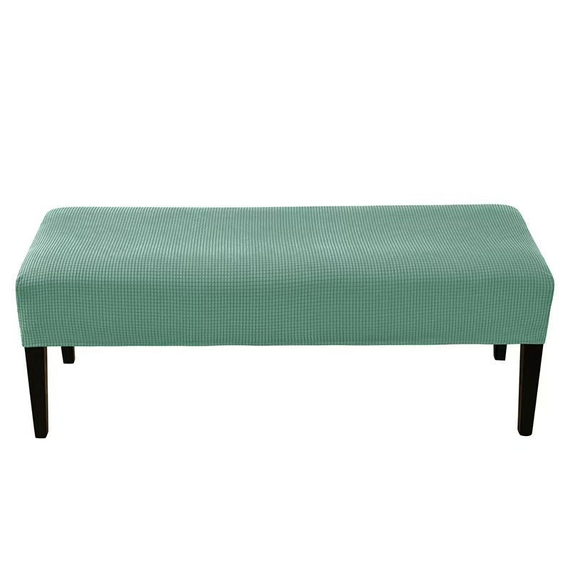 KFX-5876413 Plush Household Adjustable Stretch Chair Cover - Non-slip, Dustproof, Various Colors Available