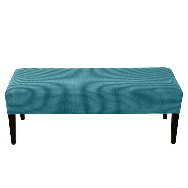 KFX-5876413 Plush Household Adjustable Stretch Chair Cover - Non-slip, Dustproof, Various Colors Available