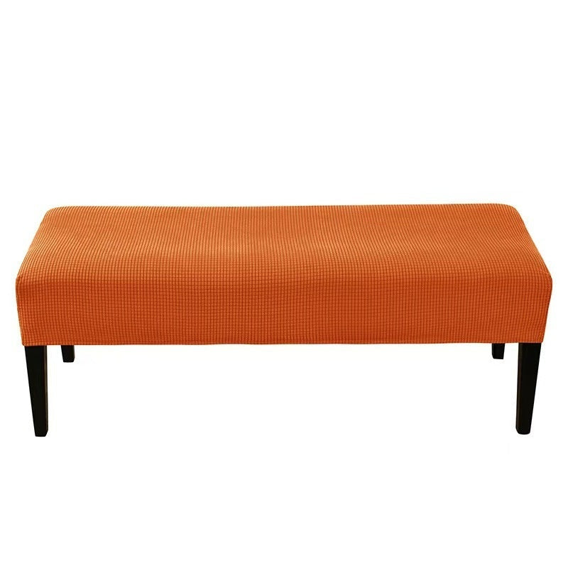 KFX-5876413 Plush Household Adjustable Stretch Chair Cover - Non-slip, Dustproof, Various Colors Available