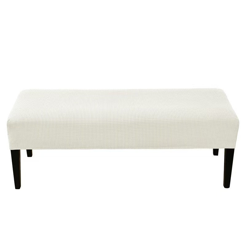 KFX-5876413 Plush Household Adjustable Stretch Chair Cover - Non-slip, Dustproof, Various Colors Available