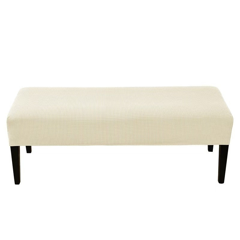 KFX-5876413 Plush Household Adjustable Stretch Chair Cover - Non-slip, Dustproof, Various Colors Available