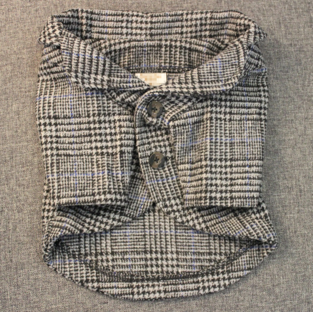KFX-5880381 Stylish British Woolen Suits for Pets - Multiple Sizes Available
