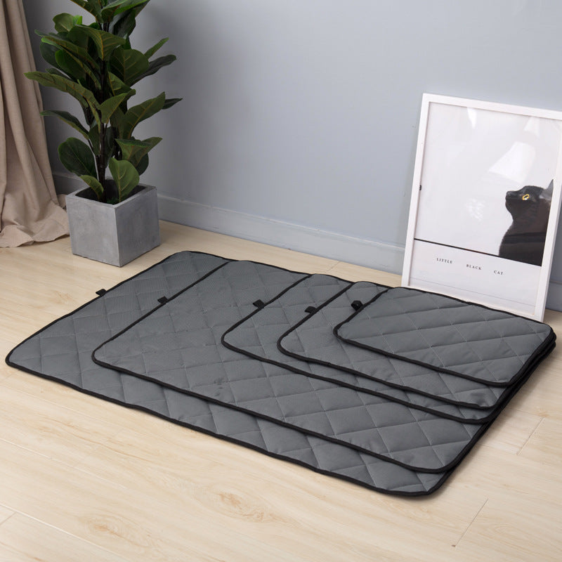 KFX-5883837 Cooling Non-Slip Pet Mat for Indoor and Outdoor Use, Waterproof and Breathable Fabric - Multiple Sizes Available