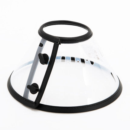 KFX-5883965 Pet Hood Anti-Bite and Licking Collar for Small to Large Dogs and Cats - Adjustable Non-Woven Fabric Design