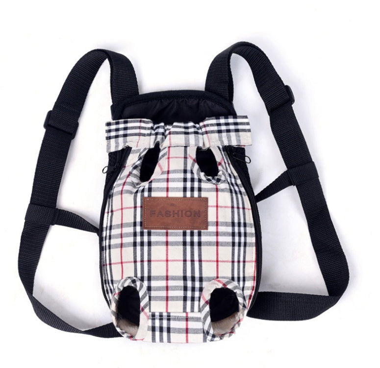 KFX-5884221 Portable Dog Backpack with Sandwich Mesh Material in Multiple Sizes: S, M, L, XL